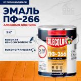 Эмаль ПФ-266 алкидная золотистая  5,0кг Олеколор (4)