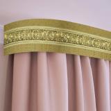 Карниз 2-х ряд. Амулет с поворотами (песок) 2,7м