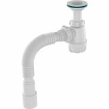 Сифон для умывальника 1 1/2х40 с удлинённой горловиной с г/т 40/50 мал Aquant (35) S0515-35-MR