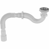 Сифон для душевого поддона с гофр.тр. 40*40/50 Aquant (45) V145-45-MR