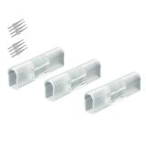 Коннектор для жесткого соединения неона SMD5050-RGB-220 В односторонний TDM (10/1000)
