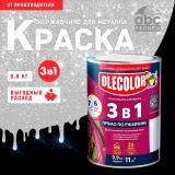 Грунт-эмаль по ржавчине серебро 0,9кг Олеколор(14)