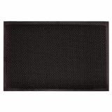 Коврик придверный Mesh Mat (Кольчуга) 45*75 серо-черный (20)