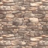 Панель стеновая самокл 3D Коричневый камень 0,7х0,77м (толщ. 0,4см) BZ1-JS-011 (80)