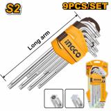 Набор ключей Torx INGCO T10-T50 (6/36) HHK13091 INDUSTRIAL