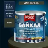 Краска для деревянных фасадов и интерьеров Байкал ягель 2,5л Фарбитекс Профи WOOD EXTRA (4)