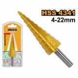 Сверло ступенчатое 4-22 мм INGCO AKSDS42203 INDUSTRIAL