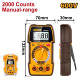 Мультиметр цифровой 600 В INGCO DM360011 INDUSTRIAL