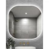 Зеркало для ванной 70*70 см LED подсветка антизапотевание CU-D055B Baizheng (1/6)
