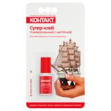 Суперклей Контакт универсальный с кисточкой 5гр (12)