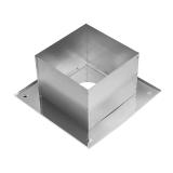 Узел потолочно проходной составной 430/0,5 мм нерж max t=200° C Ф115 FERRUM (1)