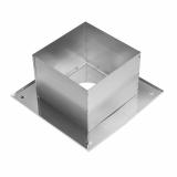 Узел потолочно проходной составной 430/0,5 мм нерж max t=200° C Ф150 FERRUM (1)