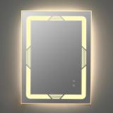 Зеркало для ванной 60*80 см LED подсветка антизапотевание прямоугольное KN-1048A60/80 KNOIS (6)