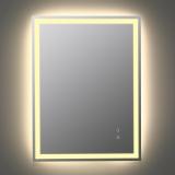 Зеркало для ванной 60*80 см LED подсветка антизапотевание прямоугольное KN-1047A60/80 KNOIS (6)