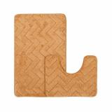 Коврик для ванной набор 60*90/60*45 см зигзаг BZ-ST269-4 Baizheng (1/30)