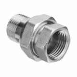 Американка прямая 1 1/4 гш латунь/никель (30) AQUALINK