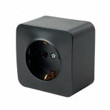 Розетка 1-местная с/з открытой установки 250В 16А IP20 