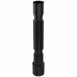 Труба гибкая 40х40/50 (850мм) BLACK/черный Aquant (90) T007-90-MR