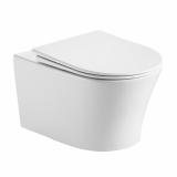 Унитаз подвесной Knois KN9710503 безободковый смыв Торнадо микролифт 52*36,5*34см (без инсталляции)