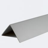 Угол ПВХ 15х2700мм  Серый Line Plast (25)