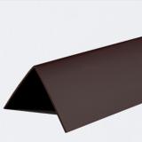 Угол ПВХ 20х2700мм  Коричневый Line Plast (25)