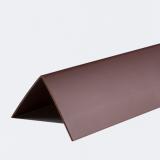 Угол ПВХ 20х2700мм  Махагон Line Plast (25)