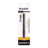 Сверло по стеклу и керамике спиральное Quadro-X HEX  8 мм RAGE