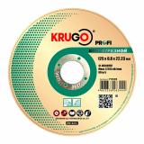 Круг отрезной KRUGO PROFI по металлу и нержавеющей стали 125*0,8*22,23mm, P12508 (10/50/600)