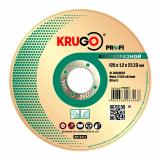Круг отрезной KRUGO PROFI по металлу и нержавеющей стали 125*1,2*22,23mm, P12512 (10/50/600)