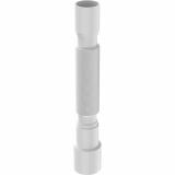 Труба гибкая 40х40/50, L=230-600мм Aquant (100) T023-100-MR
