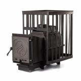 Печь банная  ПароВар 18куб чугун 600x660x550 сетка-ковка K414 Fireway