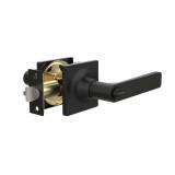 Ручка защелка DK710/BL BL-BK (фик.) черный (Блистер)