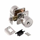 Ручка защелка DK772/BL CP-BK (фик.) хром (Блистер)
