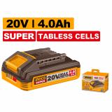 Аккумулятор INGCO FBLI2123, 20B, Li-ion, 4.0Ач, SUPER TABLESS CELLS